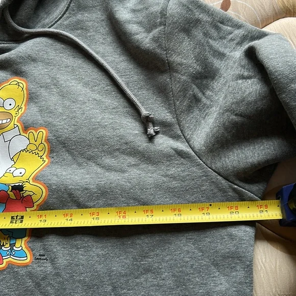 Old Navy The Simpsons Hoodie Sweatshirt NWOT - Picture 5 of 7